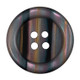 Round Buttons | 23mm | Light Grey Irridescent Striped | ABC Buttons