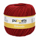 Puppets Eldorado 10 Tkt Crochet Cotton Yarn, 50g | 4321 Deep Red
