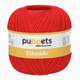 Puppets Eldorado 10 Tkt Crochet Cotton Yarn, 50g | 7046  Red