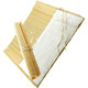 Bamboo Brush Roll With Cloth Pockets