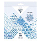 Shibori Floral, Batik Patterned Origami Paper | 15 x 15cm | 70gsm | 60 Various Sheets | Clairefontaine