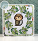 Craft Consortium | Over the Hedge | Olivia the Owl Stamp Set - an example card