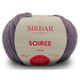 Sirdar Soirée Sparkly Aran Knitting Yarn in 50g Balls | 205 Lustrous Lilac