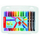 Stabilo Cappi Wallet of 24 Felt-Tip Pens (Plus 2 Cap Rings) - Main