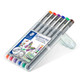 Staedtler Pigment Liner | Pack of 6 Colours - Open