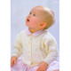 Peter Pan Knitting Pattern Book | Babies in Cream 313 - Design 7