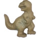 Tan T-Rex Button with Shank - 30 mm - Alone