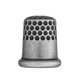 Silver Coloured Polyester Thimble Buttons | 16mm | Shank - Main