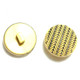 Knitwear Pattern Beige Button | 18mm Diameter | Shank | Beige