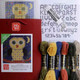 Little Owl Tapestry Kit, Printed Needlepoint Kit for all Levels| 4"x4" (10cm x 10cm) | Jolly Red