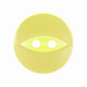 ABC Button | Bright Yellow Eyelet Button | 14mm
