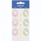 Easter Bunnies, Art-Works 3D Stickers | 8 Stickers | Artoz