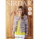 Sirdar Tundra Super Chunky Cardigan Knitting Pattern | 8086 (PDF Download) - Main image