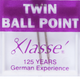 Klasse | Machine Needles | Twin Ball Point Pack | Various Sizes