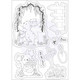 Green Fingers Clear Cling Stamp