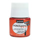 Pebeo Porcelaine 150 Shimmer Porelaine Paint | 45ml | 105 Shimmer Orange