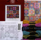 Alhambra Stars Tapestry Kit | 7"x 7.5" (18 cm x 19 cm) | Jolly Red - Kit Contents
