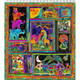 Mythical Jungle Fabric Collection | Laurel Burch | Jungle Animals Panels