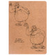 Clairefontaine Asterix Lined Notebook - Design 2
