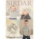 Sirdar Snuggly Baby Crofter DK Sweater, Hat and Bootees Knitting Pattern | 4672P (PDF Download) - Main Image