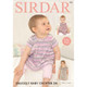 Sirdar Snuggly Baby Crofter DK Dresses Knitting Pattern | 4754P (PDF Download) - Main Image