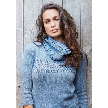 Boxy Jumper in Rowan Cotton Cashmere - Downloadable PDF