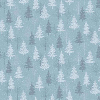 Winter Trees | Winter Moon | 80970-104 | Nutex