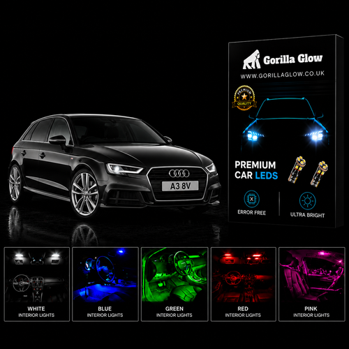 Audi 8V A3 2012+ Full Interior LED Kit