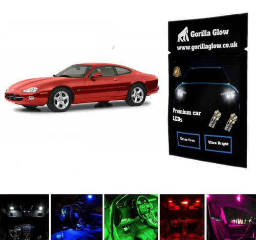 Jaguar XK8 XKR 1996-2005 Full White Interior LED Kit