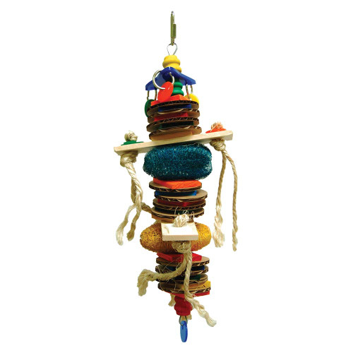 Munch Mania Chewable Foraging Parrot Toy