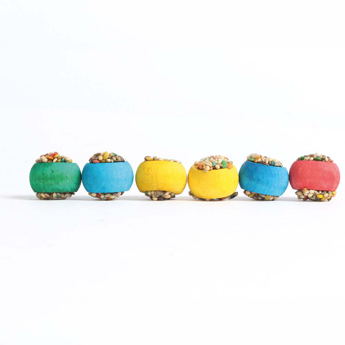 Six Rings-A-Treat - Tasty Parrot Toy and Treat 1