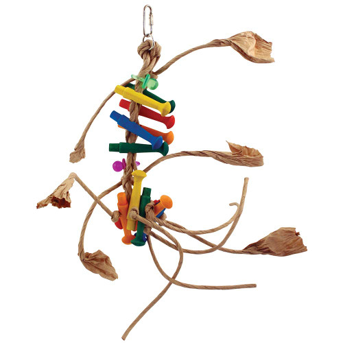 Jupiter Chewable Foraging Parrot Toy 1