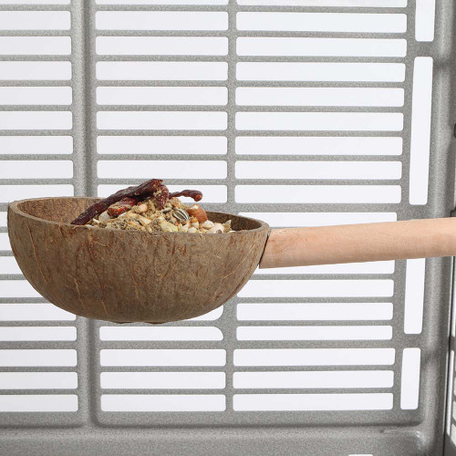 Parrot Perch and Feeding Cup - Medium 4