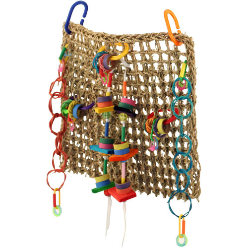 Activity Wall Chewable Parrot Toy 3