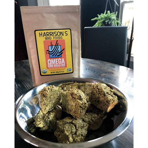 Harrison`s Bird Bread Mix Omega Organic Parrot Treat 1