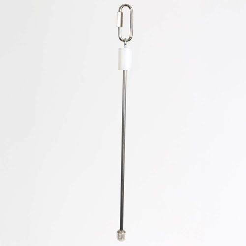 Stainless Steel Kabob Parrot Treat Holder - 10" 1