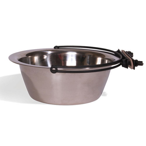Stainless Steel Secura Coop Cup Parrot Bowl 600ml 2