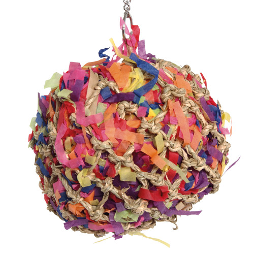 Shreddable Foraging Ball Parrot Toy - Large 2