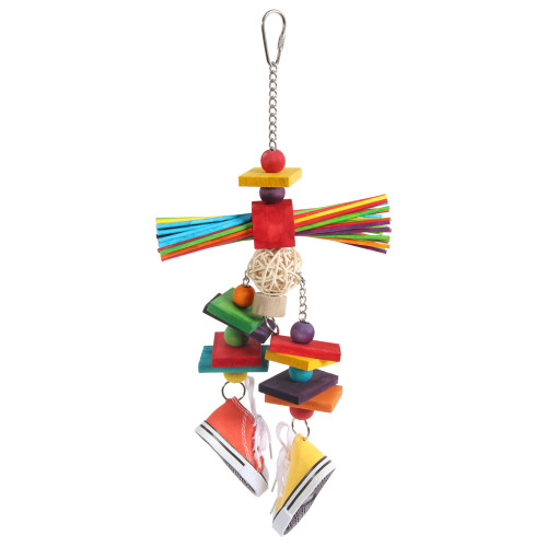 Sneakers Scarecrow Parrot Toy 1