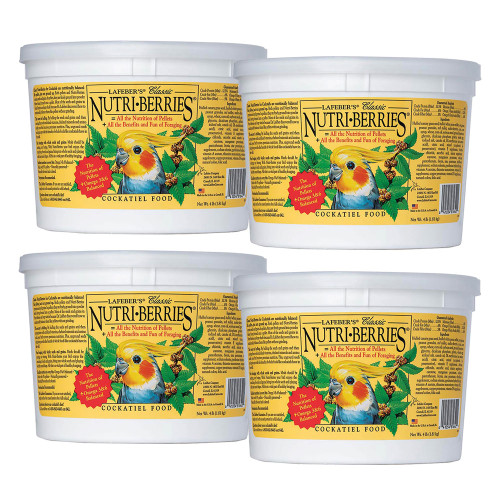 Lafeber Cockatiel NutriBerries Original - 1.8kg - Case of 4
