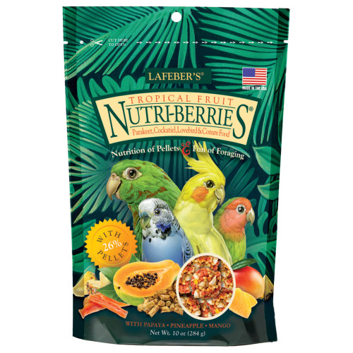 Lafeber NutriBerries Tropical Fruit Cockatiel - 284g