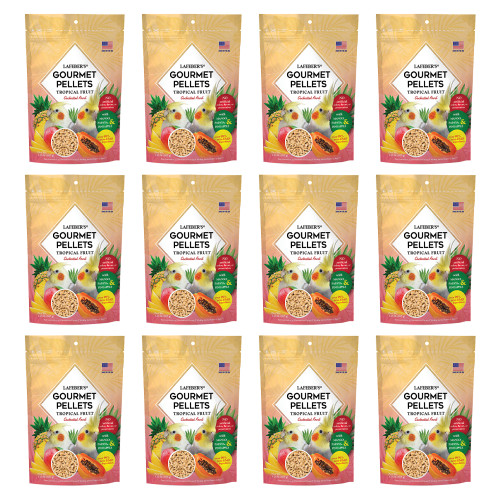 Lafeber Gourmet Pellets Tropical Fruit 567g Cockatiel Case of 12