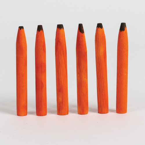 Pack of 6 Small Chewable Pencils Parrot Foot Toys