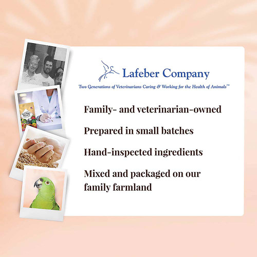Lafeber Gourmet Pellets Tropical Fruit 1.8kg Complete Parrot Food Case of 4