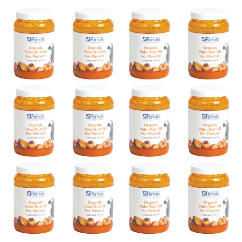 Organic Parrot Palm Nut Fruit Extract Oil 450ml Case of 12