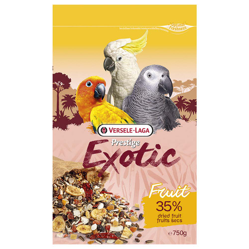 Prestige Exotic Fruit Mix Parrot Treat 750g