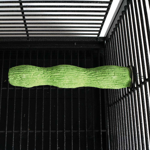 Wavy Calcium Parrot Perch - Large