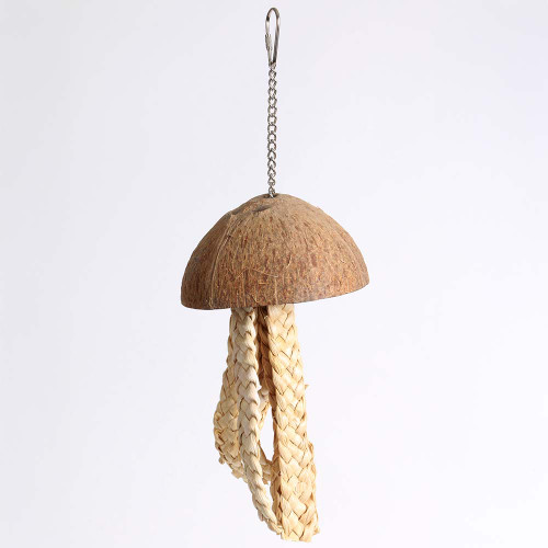 Jellyfish Natural Parrot Toy 1