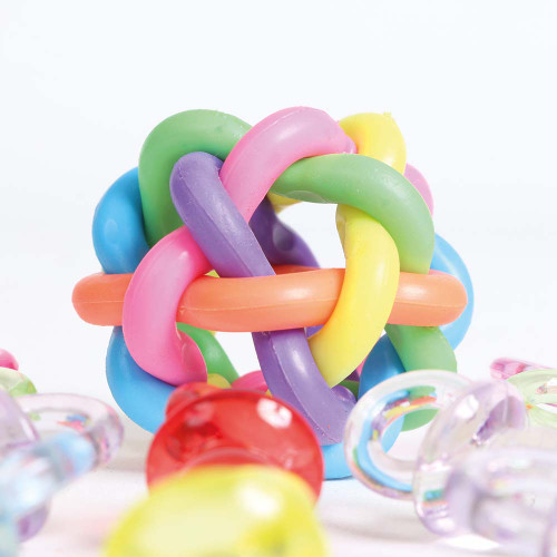 Binkies Ball Foot Toy for Parrots - Medium
