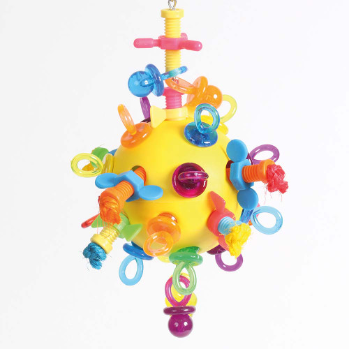 Nuts, Bolts & Binkies Puzzle Parrot Toy - Large
